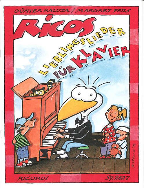 Ricos Lieblingslieder - učebnice pro klavír